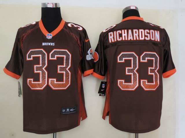 Nike Cleveland Browns Elite Jerseys-019